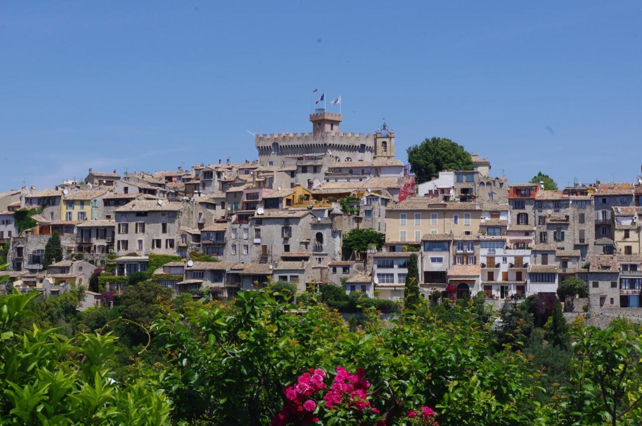 Studio F1 Vue Mer A 30M Des Plages Cagnes-sur-Mer Dış mekan fotoğraf